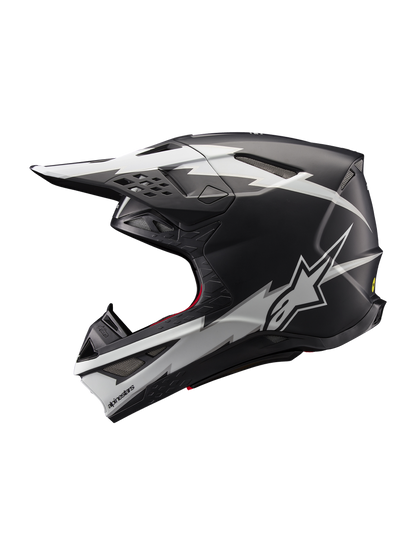 Casco Alpinestars Supertech M10 Ampress MIPS® - Matte Black/White