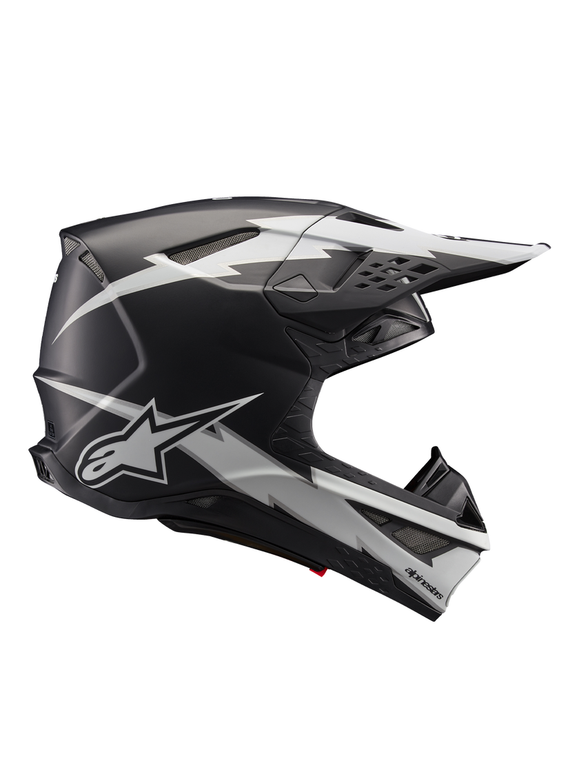 Casco Alpinestars Supertech M10 Ampress MIPS® - Matte Black/White