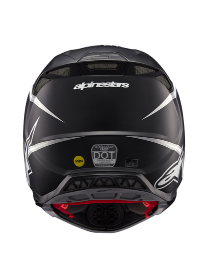 Casco Alpinestars Supertech M10 Ampress MIPS® - Matte Black/White