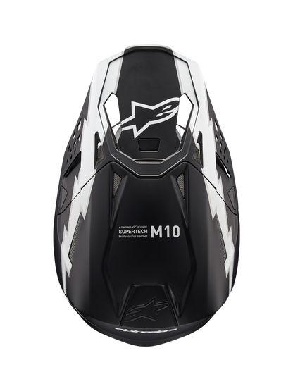Casco Alpinestars Supertech M10 Ampress MIPS® - Matte Black/White