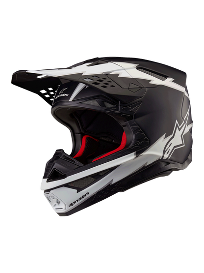 Casco Alpinestars Supertech M10 Ampress MIPS® - Matte Black/White