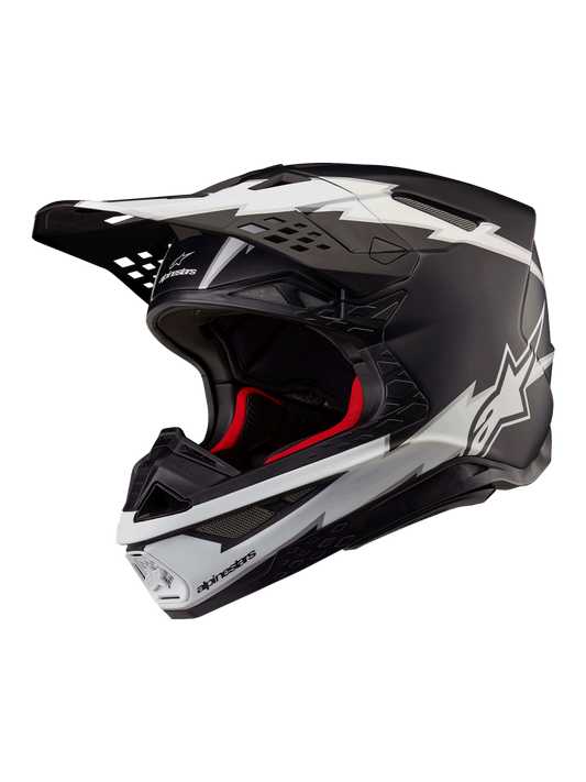 Casco Alpinestars Supertech M10 Ampress MIPS® - Matte Black/White
