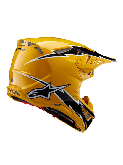 Casco Alpinestars Supertech M10 Ampress MIPS® - Gloss Black/Yellow