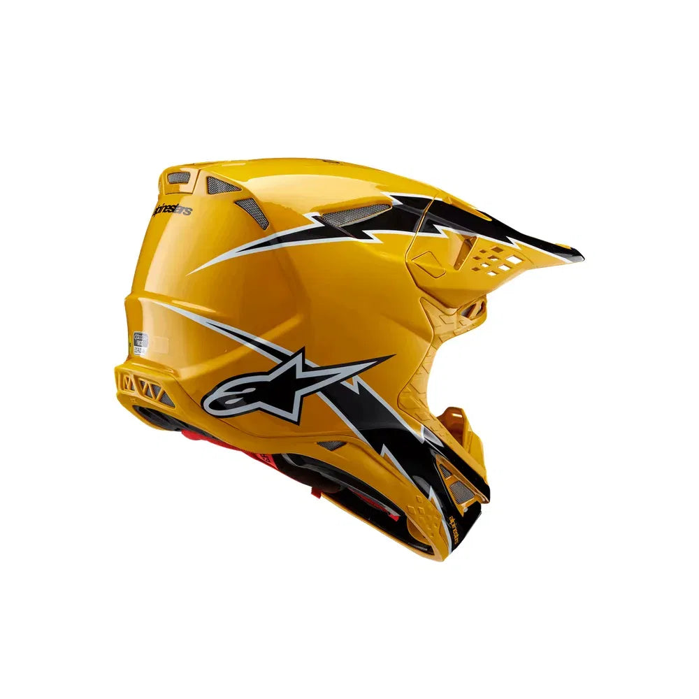 Casco Alpinestars Supertech M10 Ampress MIPS® - Gloss Black/Yellow