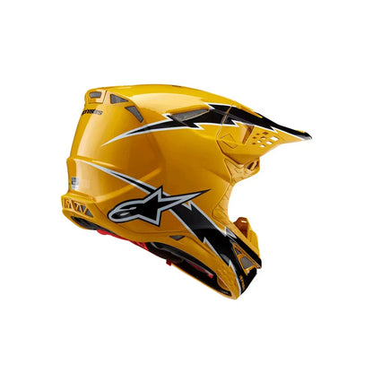 Casco Alpinestars Supertech M10 Ampress MIPS® - Gloss Black/Yellow