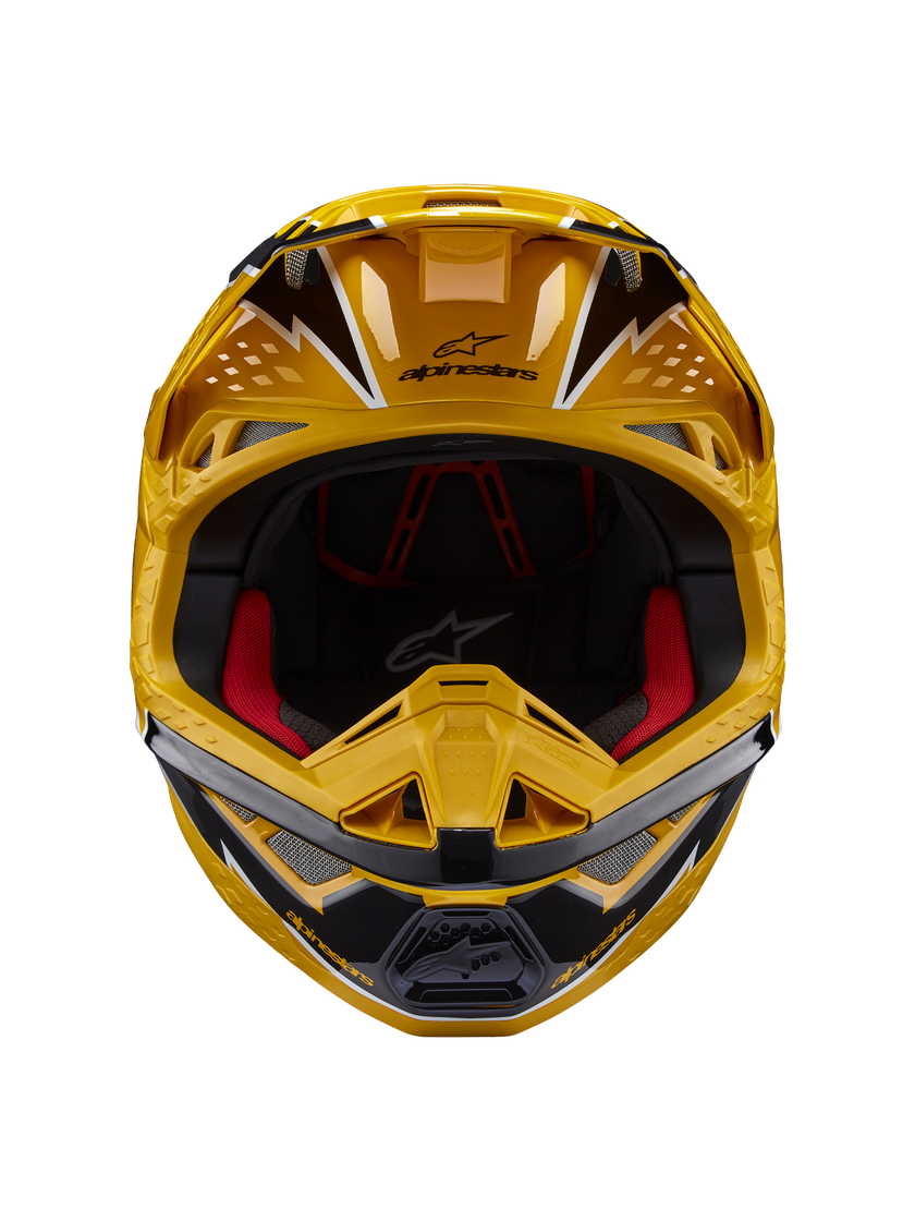 Casco Alpinestars Supertech M10 Ampress MIPS® - Gloss Black/Yellow