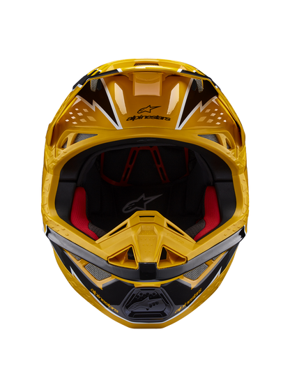 Casco Alpinestars Supertech M10 Ampress MIPS® - Gloss Black/Yellow
