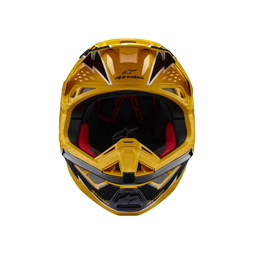 Casco Alpinestars Supertech M10 Ampress MIPS® - Gloss Black/Yellow