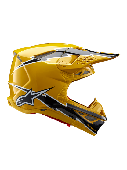 Casco Alpinestars Supertech M10 Ampress MIPS® - Gloss Black/Yellow