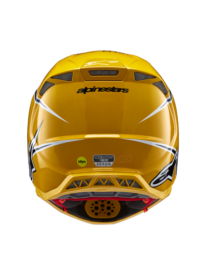 Casco Alpinestars Supertech M10 Ampress MIPS® - Gloss Black/Yellow