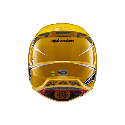 Casco Alpinestars Supertech M10 Ampress MIPS® - Gloss Black/Yellow