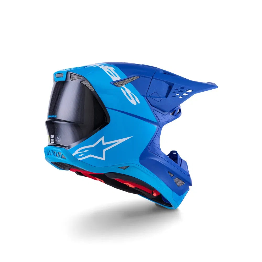 Casco Alpinestars Supertech M10 Flood MIPS® - Blue/Black Carbon