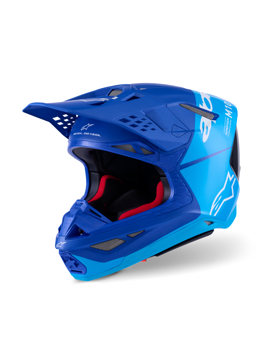 Casco Alpinestars Supertech M10 Flood MIPS® - Blue/Black Carbon