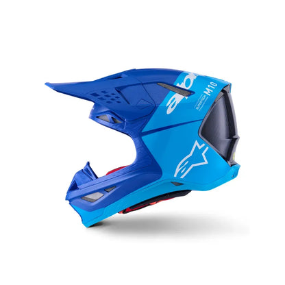 Casco Alpinestars Supertech M10 Flood MIPS® - Blue/Black Carbon