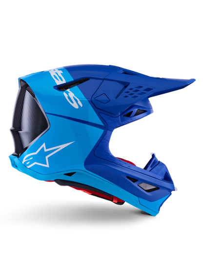 Casco Alpinestars Supertech M10 Flood MIPS® - Blue/Black Carbon
