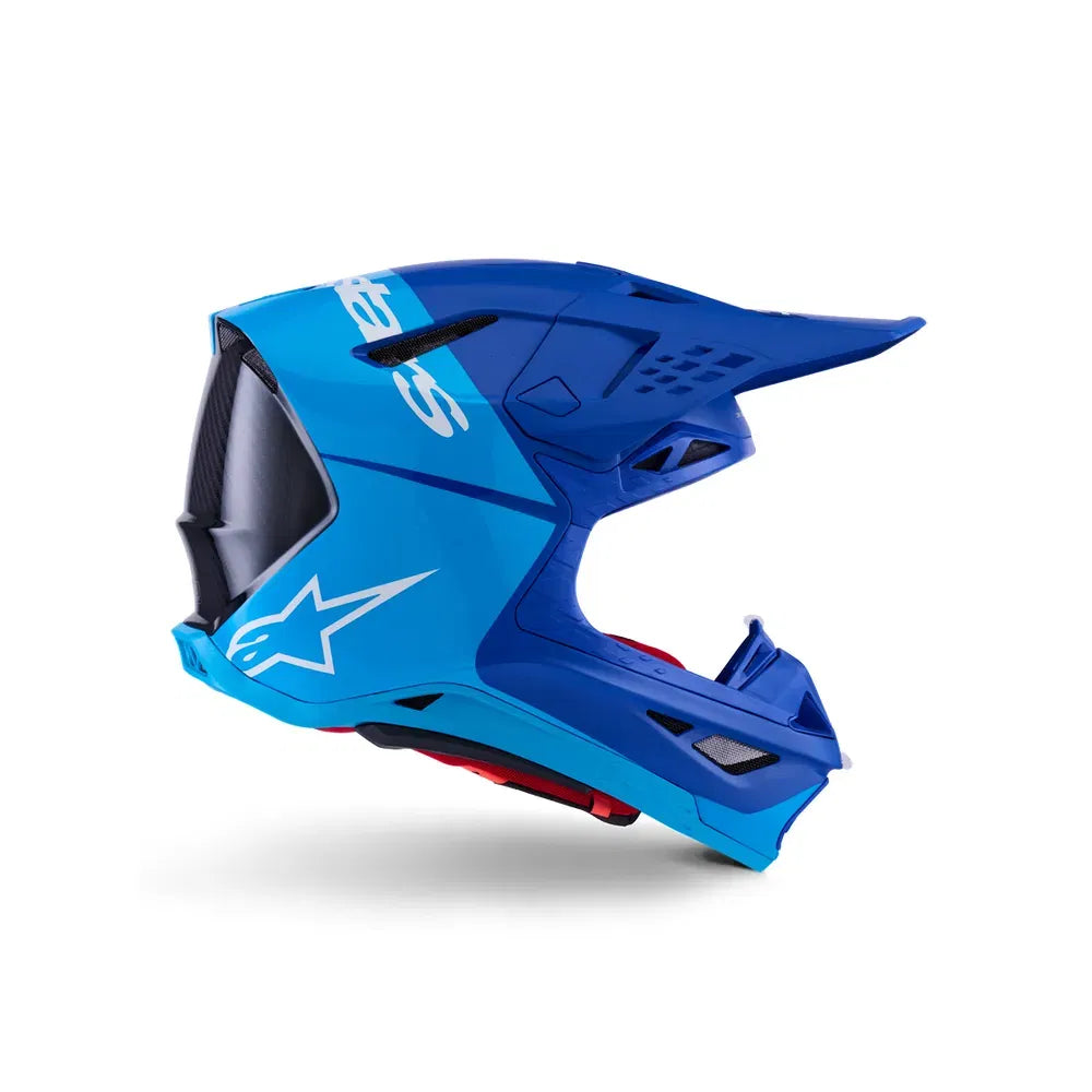 Casco Alpinestars Supertech M10 Flood MIPS® - Blue/Black Carbon