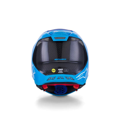 Casco Alpinestars Supertech M10 Flood MIPS® - Blue/Black Carbon