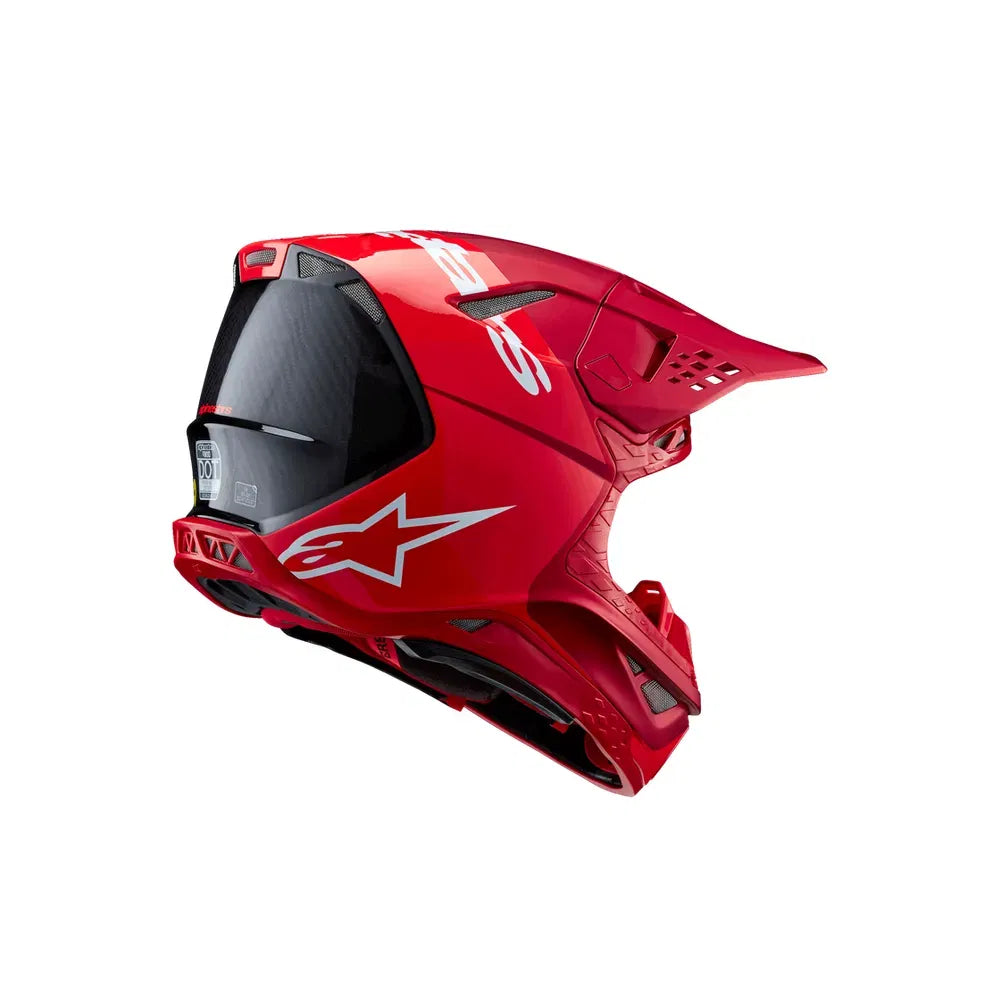 Casco Alpinestars Supertech M10 Flood MIPS - rojo