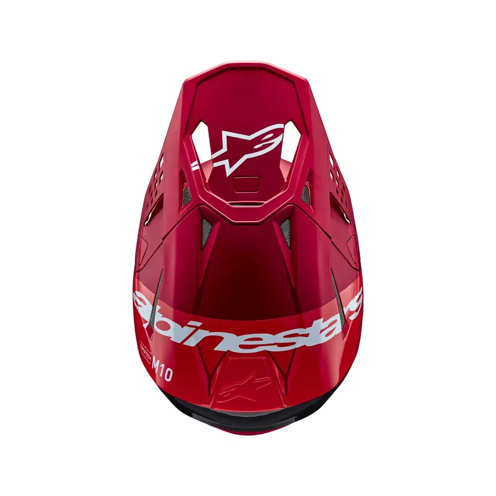 Casco Alpinestars Supertech M10 Flood MIPS - rojo
