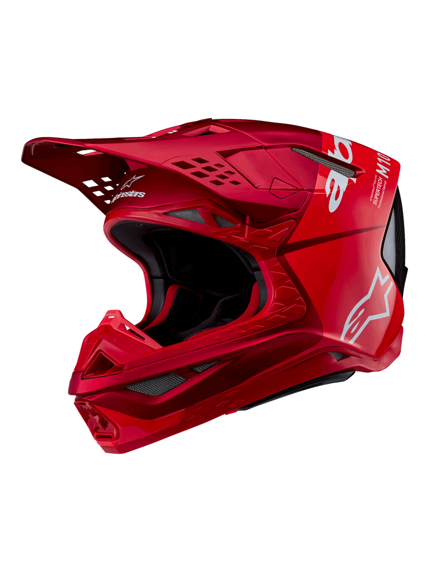 Casco Alpinestars Supertech M10 Flood MIPS - rojo