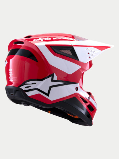 Casco Alpinestars SM3 Heat - Rojo/Blanco/Negro