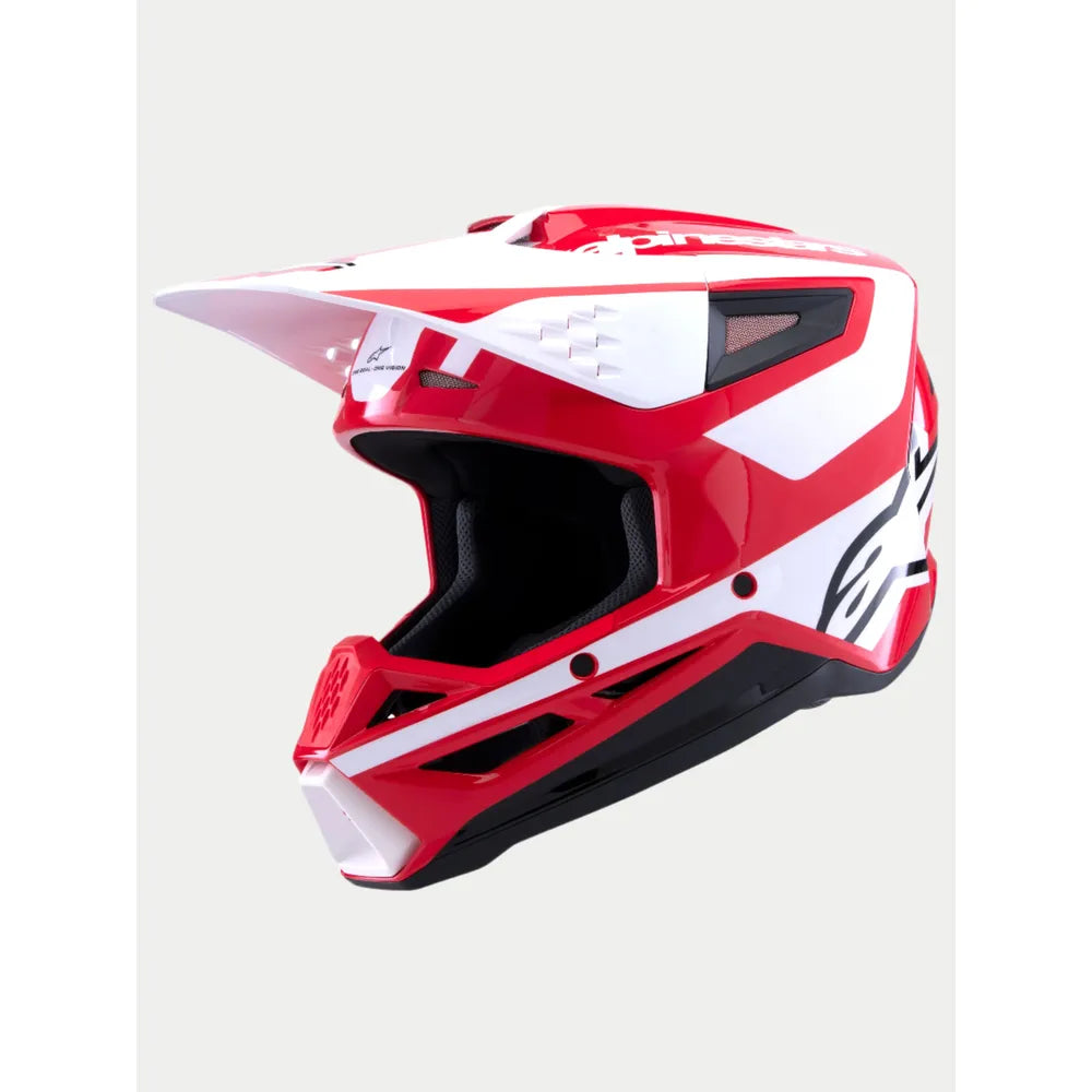 Casco Alpinestars SM3 Heat - Rojo/Blanco/Negro
