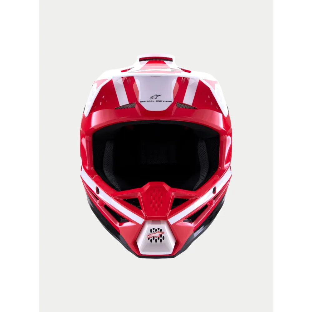 Casco Alpinestars SM3 Heat - Rojo/Blanco/Negro