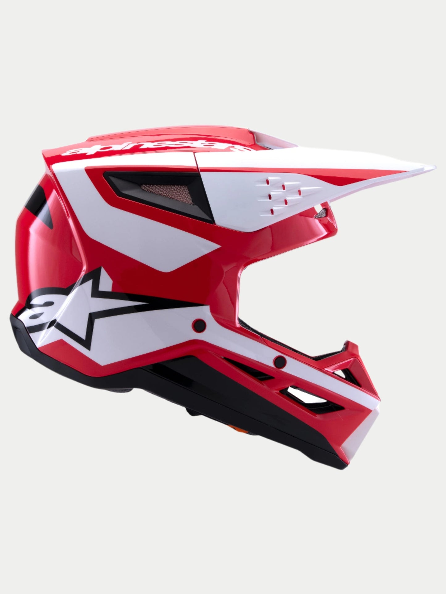 Casco Alpinestars SM3 Heat - Rojo/Blanco/Negro