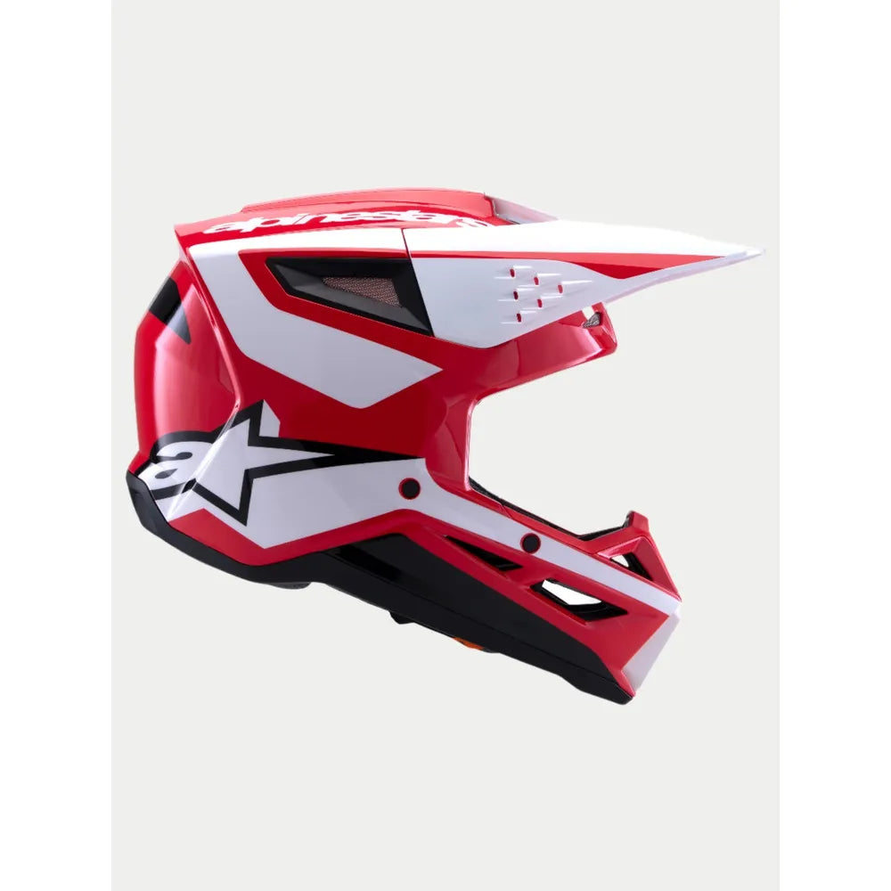 Casco Alpinestars SM3 Heat - Rojo/Blanco/Negro