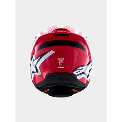 Casco Alpinestars SM3 Heat - Rojo/Blanco/Negro