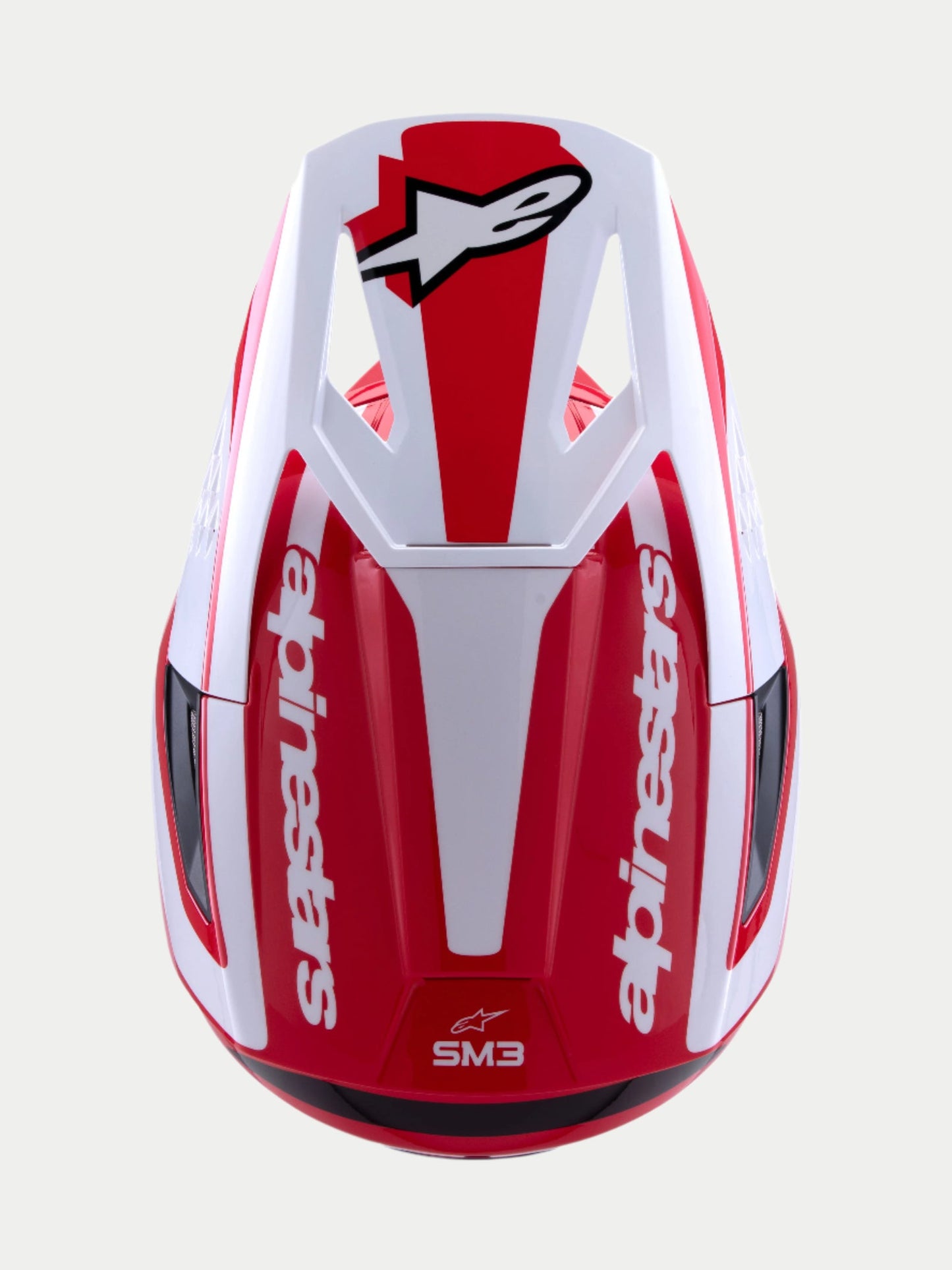 Casco Alpinestars SM3 Heat - Rojo/Blanco/Negro