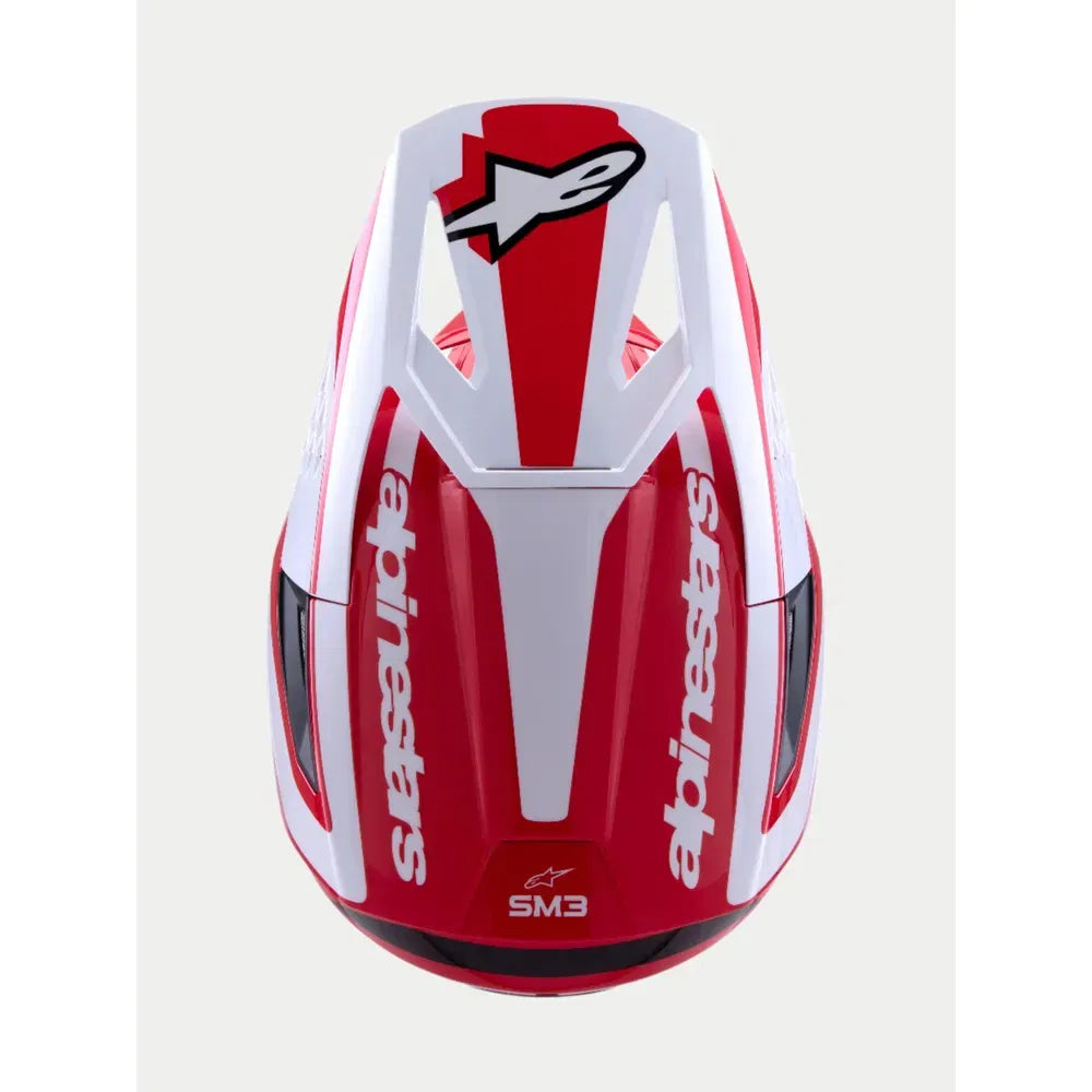 Casco Alpinestars SM3 Heat - Rojo/Blanco/Negro