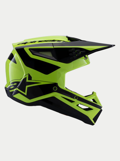 Casco SM3 Heat - Amarillo Fluo Brillo/Negro