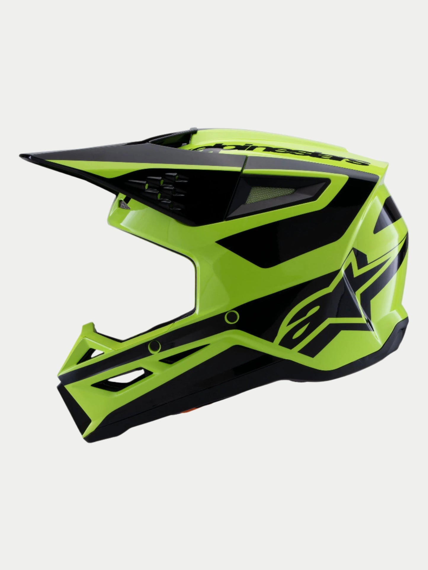 Casco SM3 Heat - Amarillo Fluo Brillo/Negro
