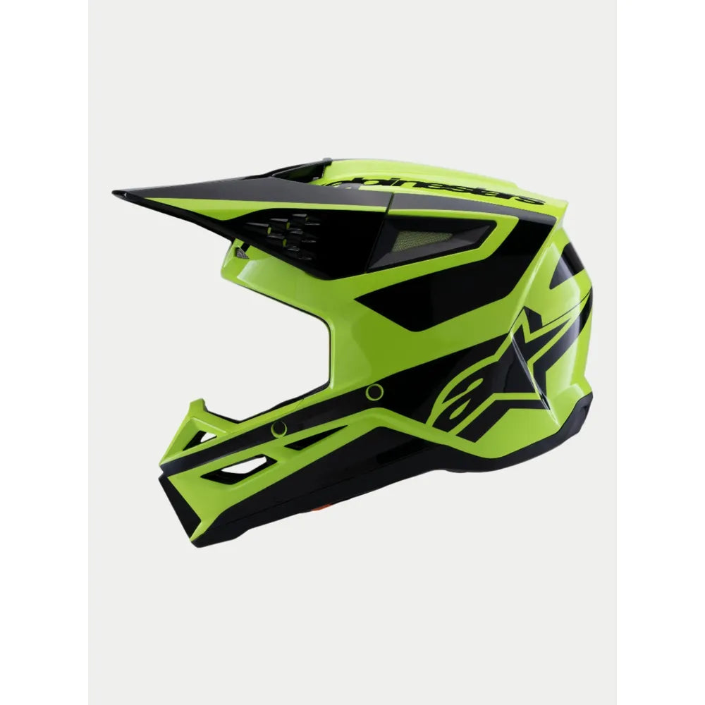 Casco SM3 Heat - Amarillo Fluo Brillo/Negro