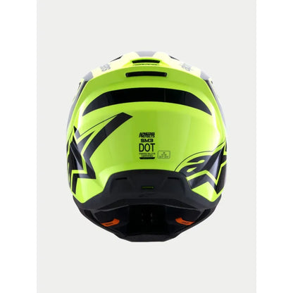 Casco SM3 Heat - Amarillo Fluo Brillo/Negro