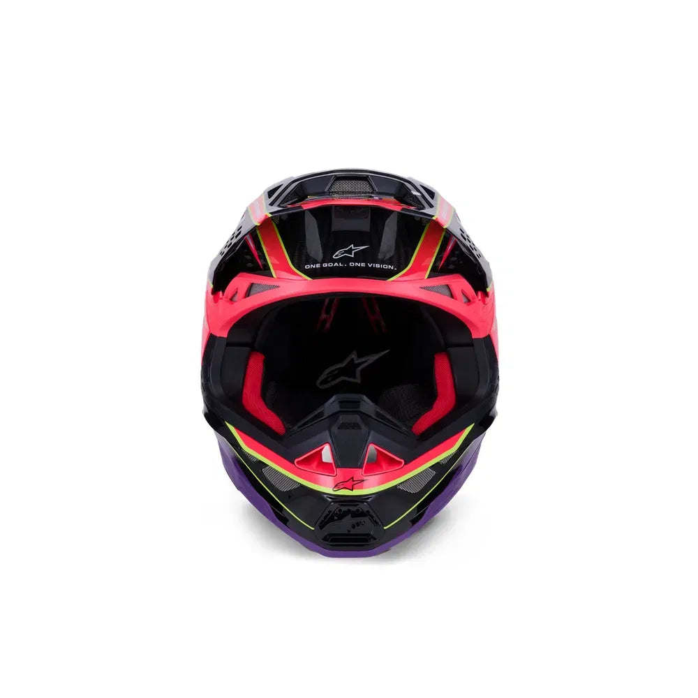 Casco Alpinestars Supertech M10 MIPS® Era - Gloss Pink/Violet/Yellow Fluo