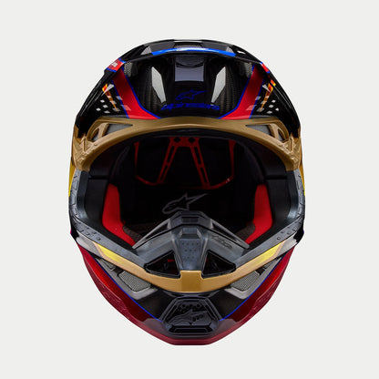 Casco Alpinetars Supertech M10 Era MIPS® - Gloss Gold/Yellow/Rio Red