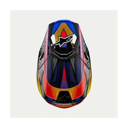 Casco Alpinetars Supertech M10 Era MIPS® - Gloss Gold/Yellow/Rio Red