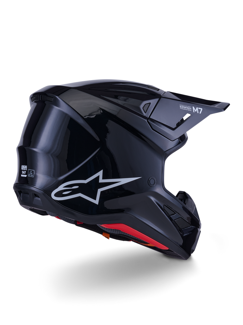 Casco Alpinestars SM7 Solid - Gloss Black
