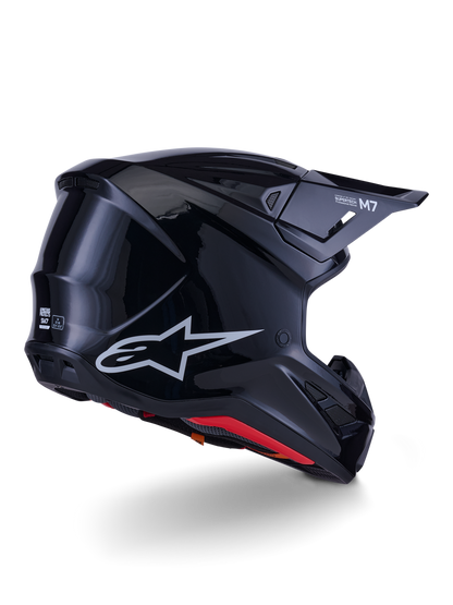 Casco Alpinestars SM7 Solid - Gloss Black