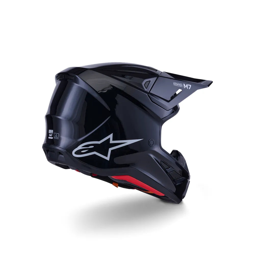 Casco Alpinestars SM7 Solid - Gloss Black