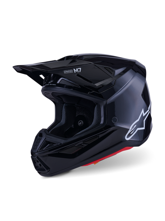 Casco Alpinestars SM7 Solid - Gloss Black