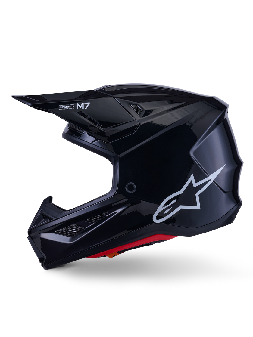Casco Alpinestars SM7 Solid - Gloss Black