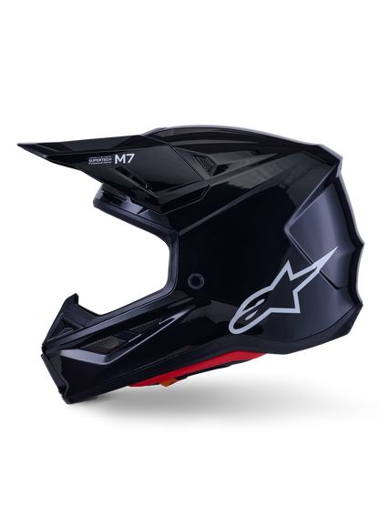 Casco Alpinestars SM7 Solid - Gloss Black