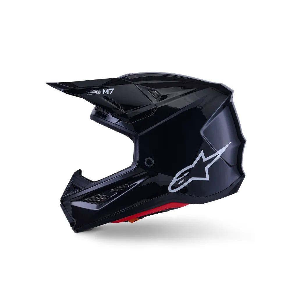 Casco Alpinestars SM7 Solid - Gloss Black