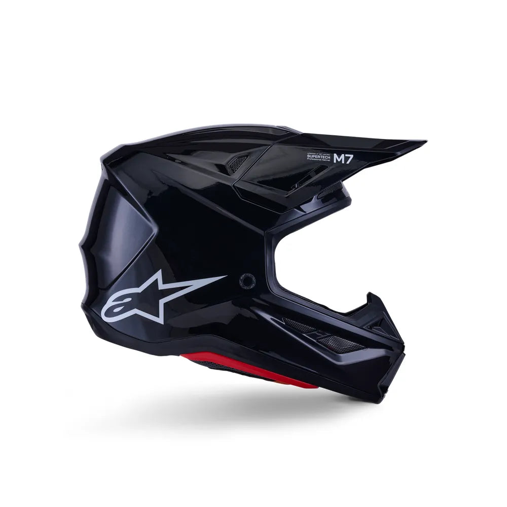 Casco Alpinestars SM7 Solid - Gloss Black