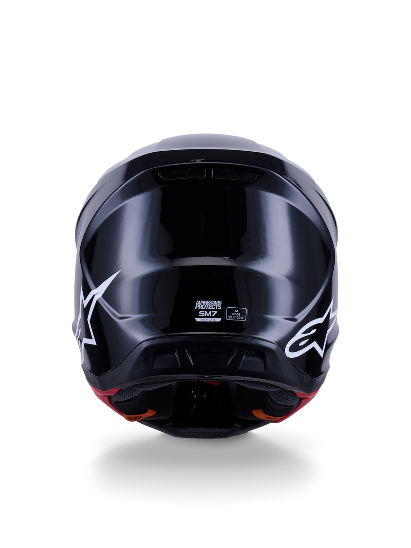 Casco Alpinestars SM7 Solid - Gloss Black