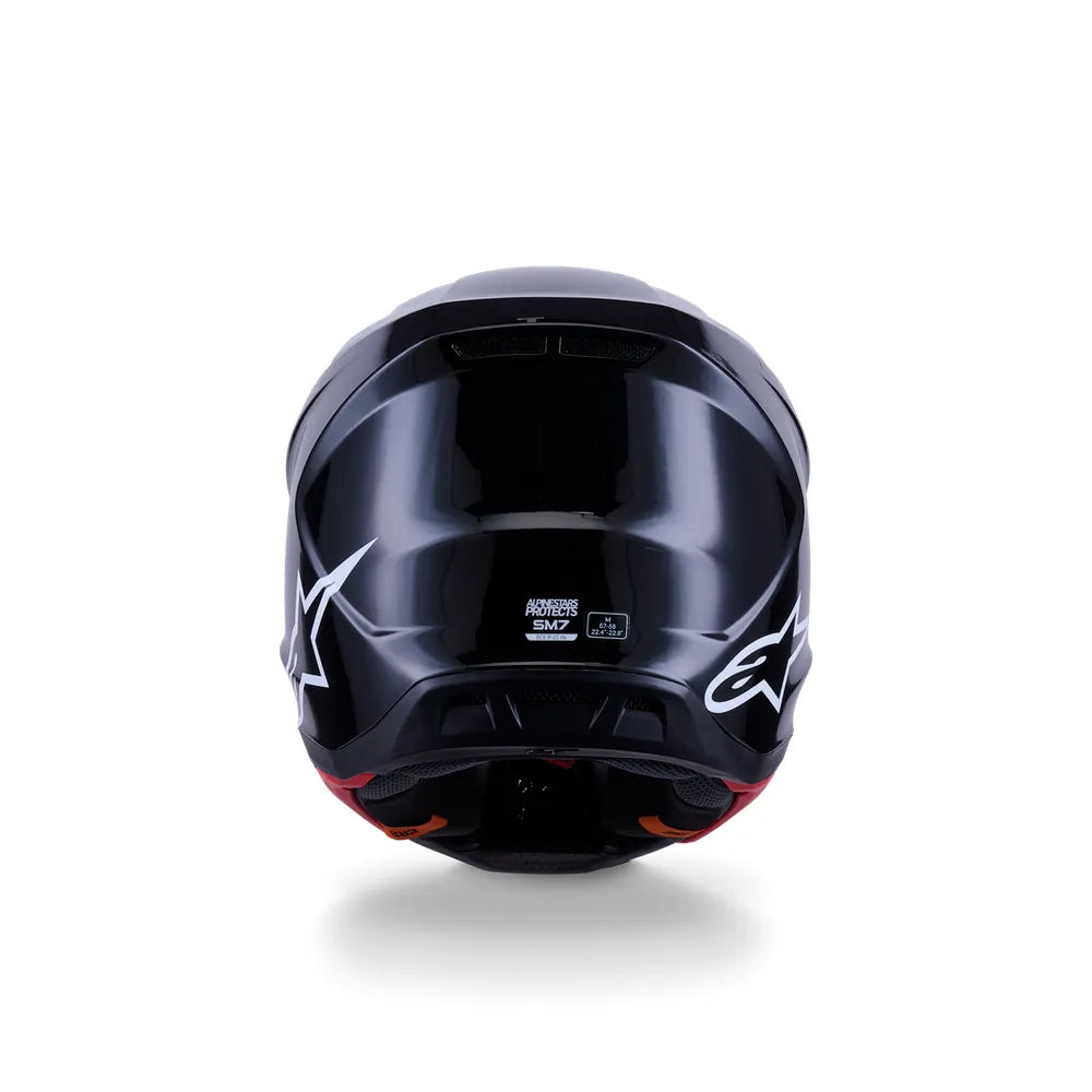 Casco Alpinestars SM7 Solid - Gloss Black