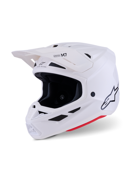Casco Alpinestars SM7 Solid - Gloss White